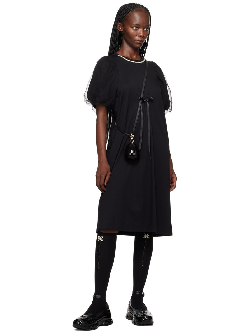 Simone Rocha Black Pearl Midi Dress outlook