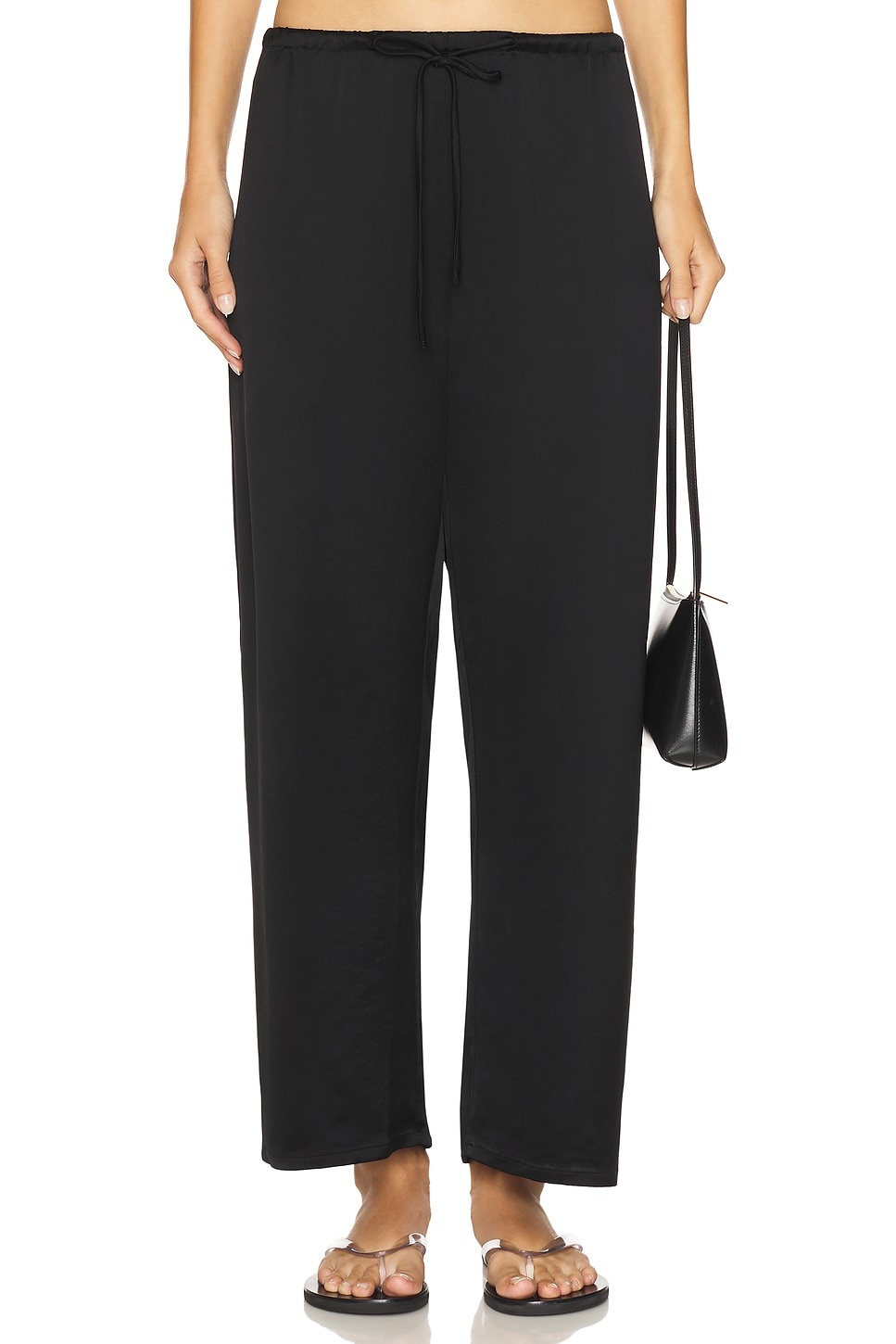 Barb Crop Drawstring Pant - 1