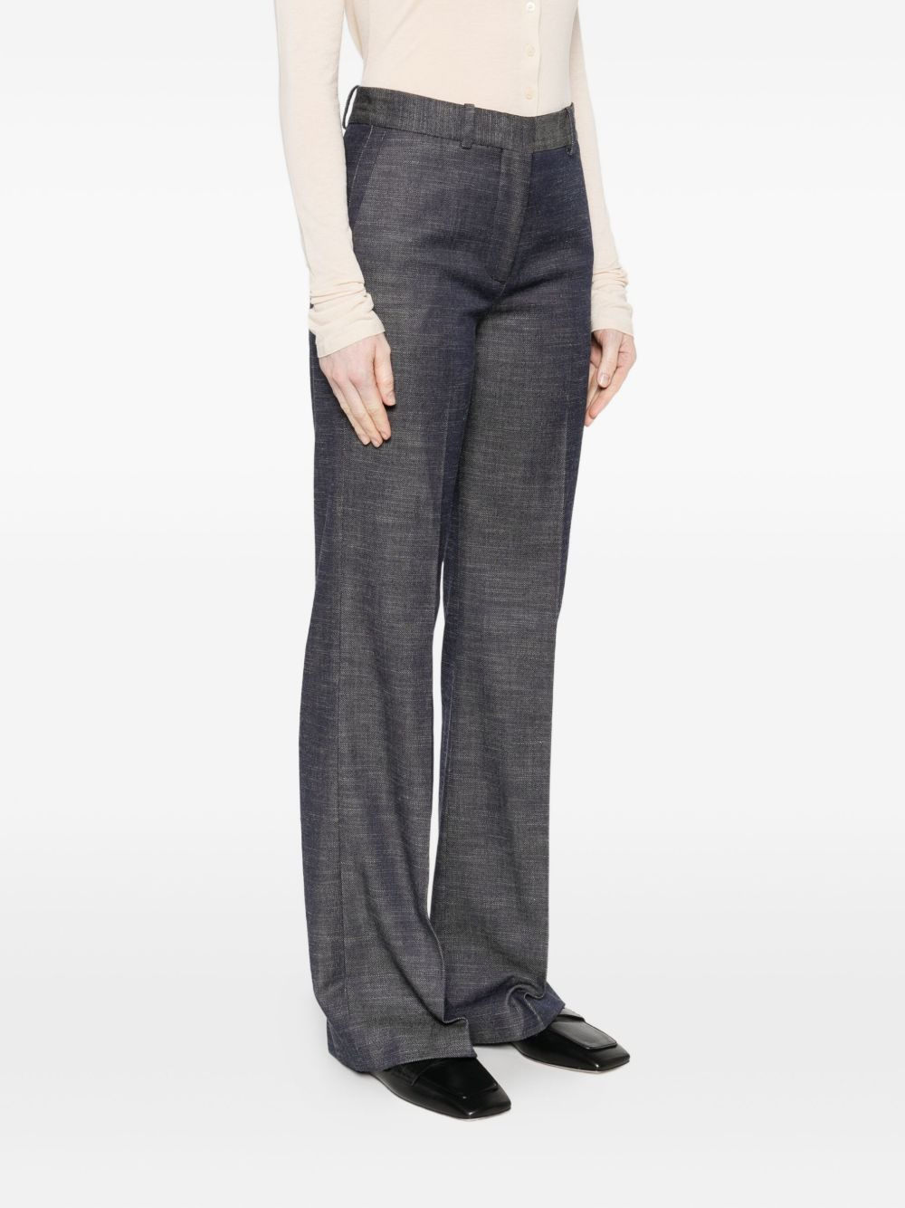 straight-leg trousers - 3