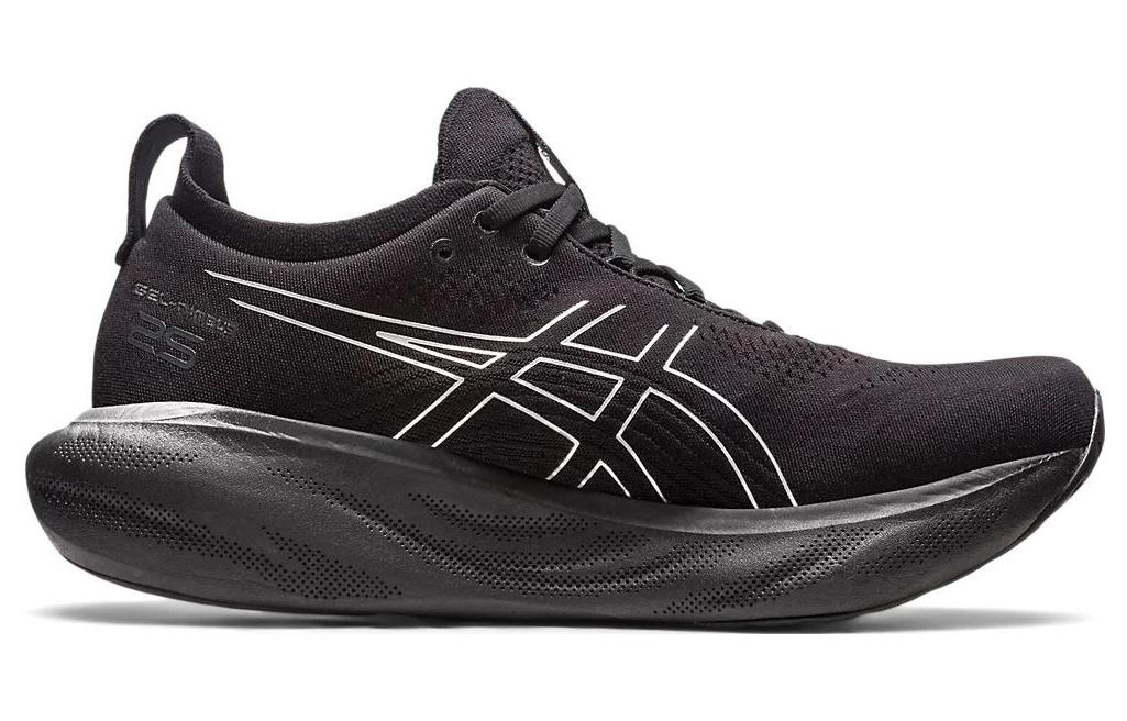 Asics Gel-Nimbus 25 Platinum 'Black Pure Silver' 1011B616-001 - 2