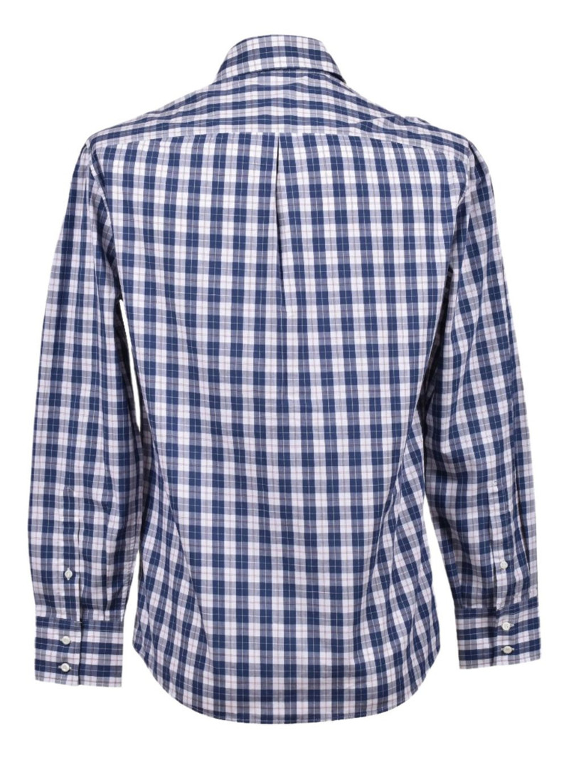 Brunello Cucinelli checked cotton shirt outlook