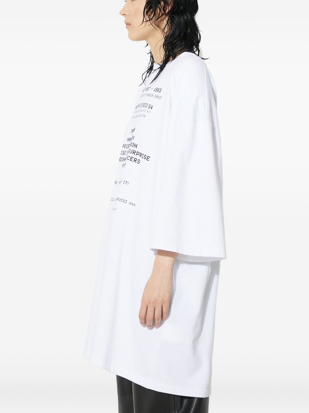 text-print T-shirt - 2