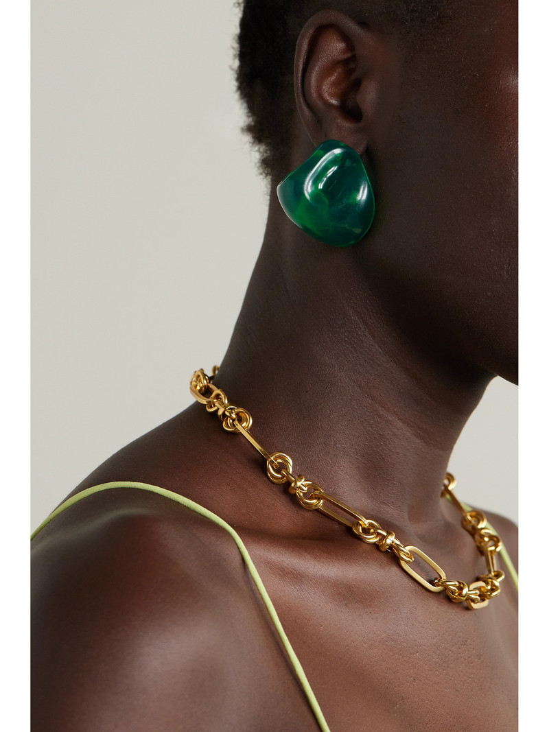 Completedworks + Net Sustain Bio-resin And Recycled Gold Vermeil Earrings outlook