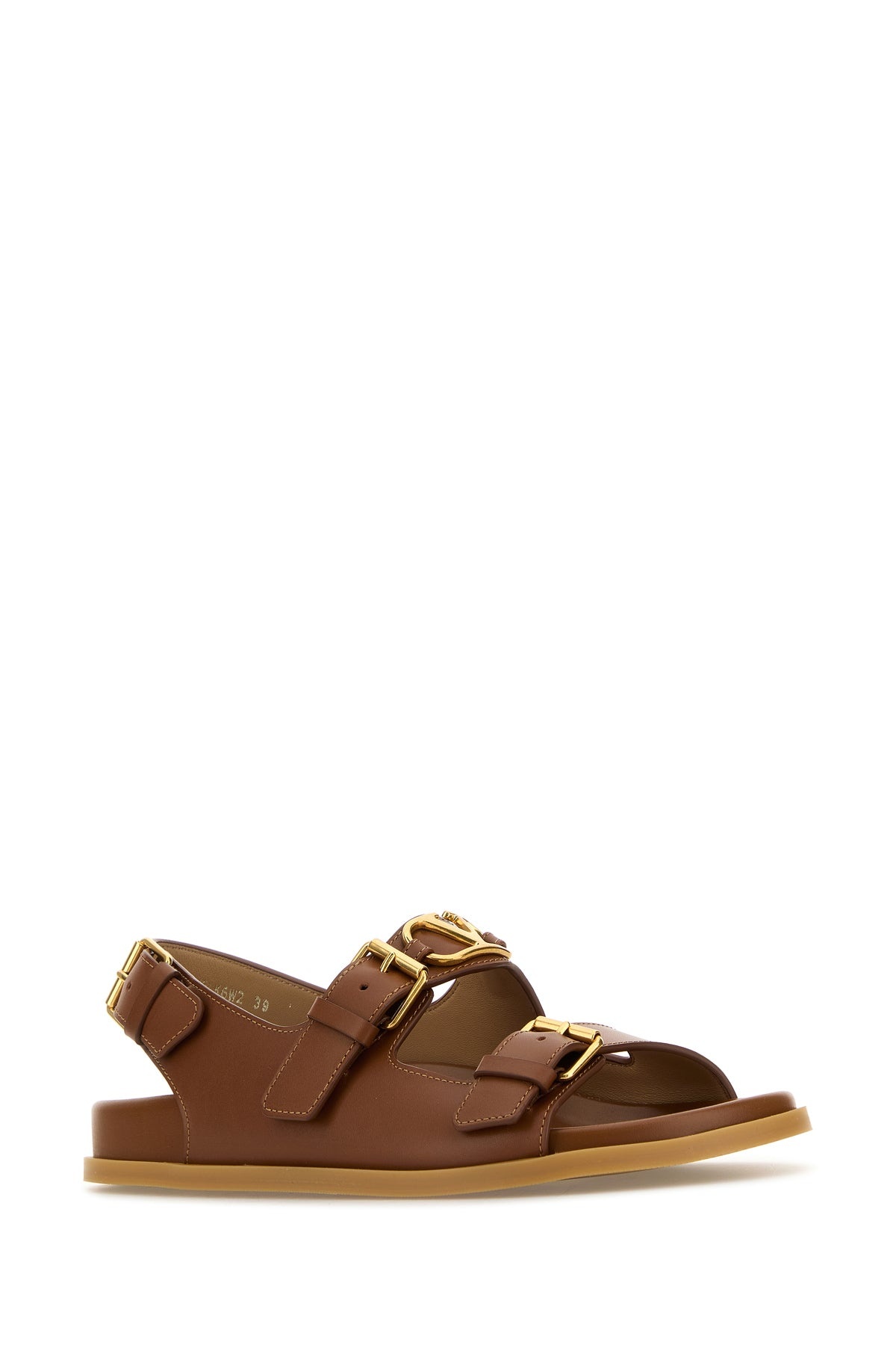 Biscuit leather sandals - 2