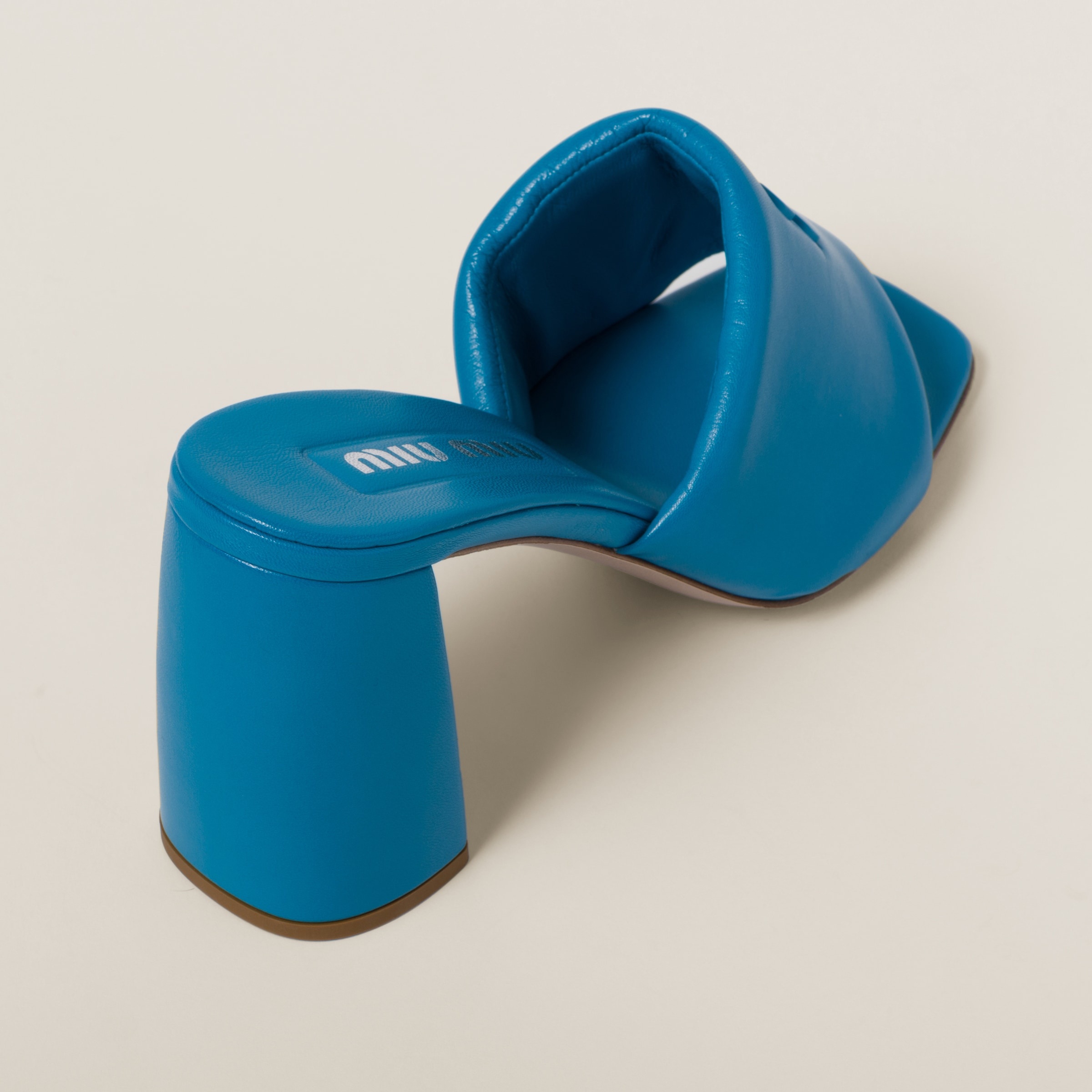 Padded leather sandals - 2