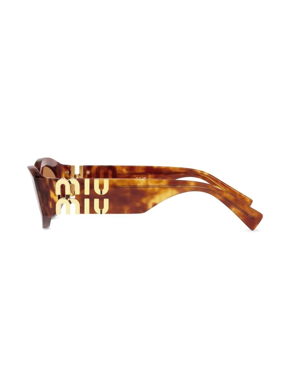 tortoiseshell cat-eye sunglasses - 4