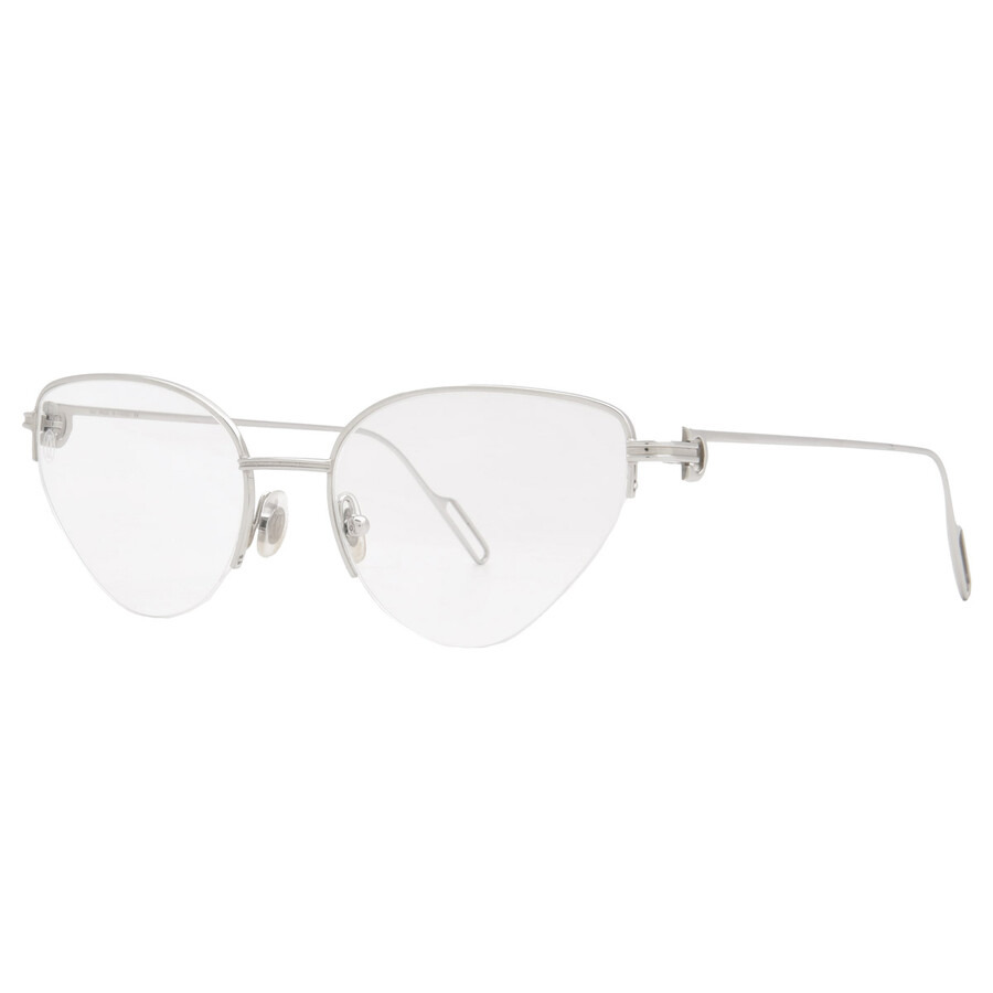 Cartier Premiere de Cartier Demo Cat Eye Ladies Eyeglasses CT0157O 003 54 - 2