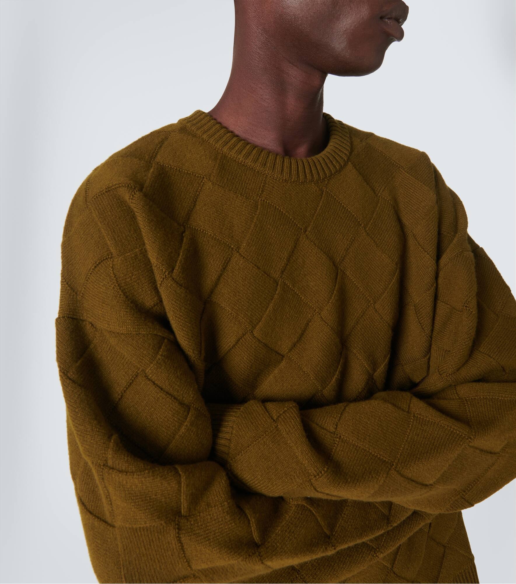 Intreccio wool-blend sweater - 5
