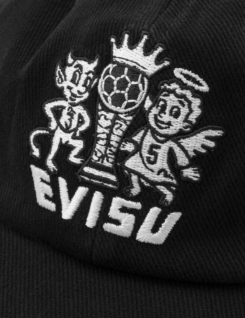 Little Devil & Angel Washed Corduroy Baseball Cap 7