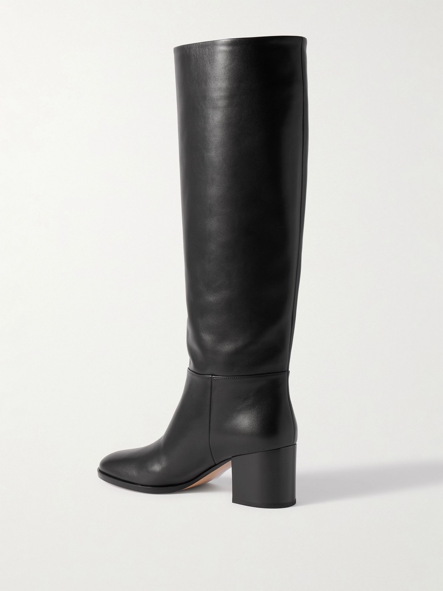 Santiago 60 leather knee boots Black - 3