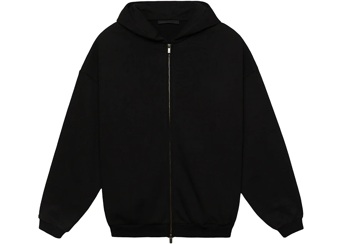 Fear of God Essentials Heavy Fleece Full Zip Hoodie Black - 1