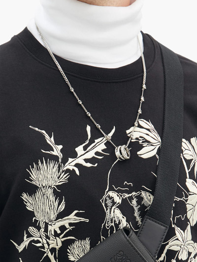 Alexander McQueen Skull & chain-loop necklace outlook