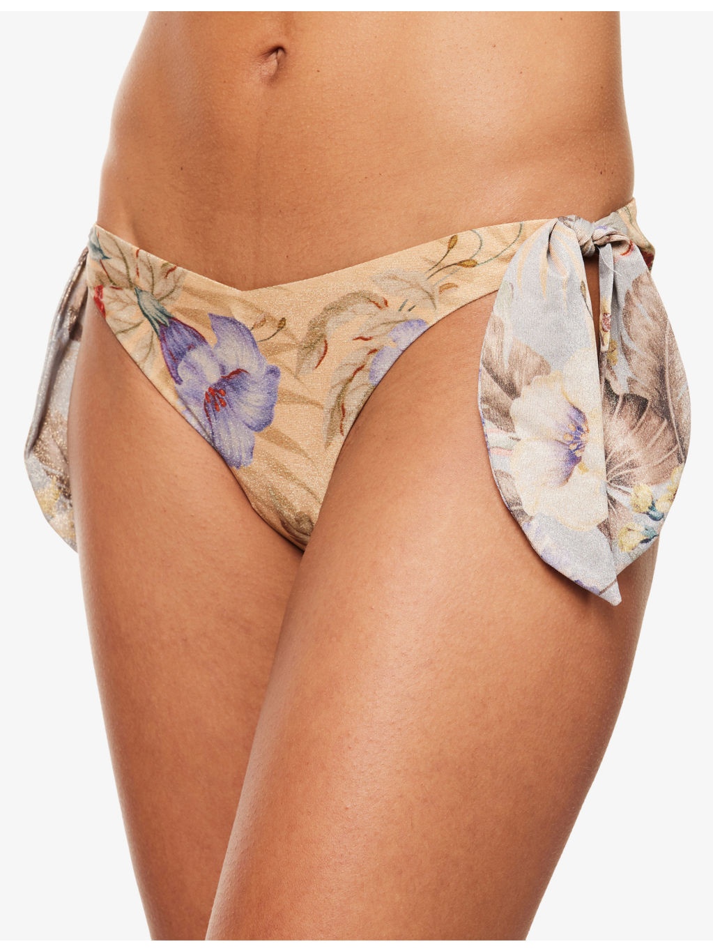 Coco Scarf-Tie Bikini Bottoms - 3