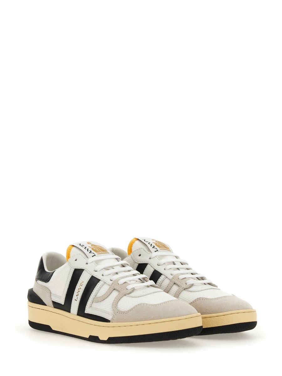 MESH, SUEDE AND NAPPA LEATHER SNEAKER - 2