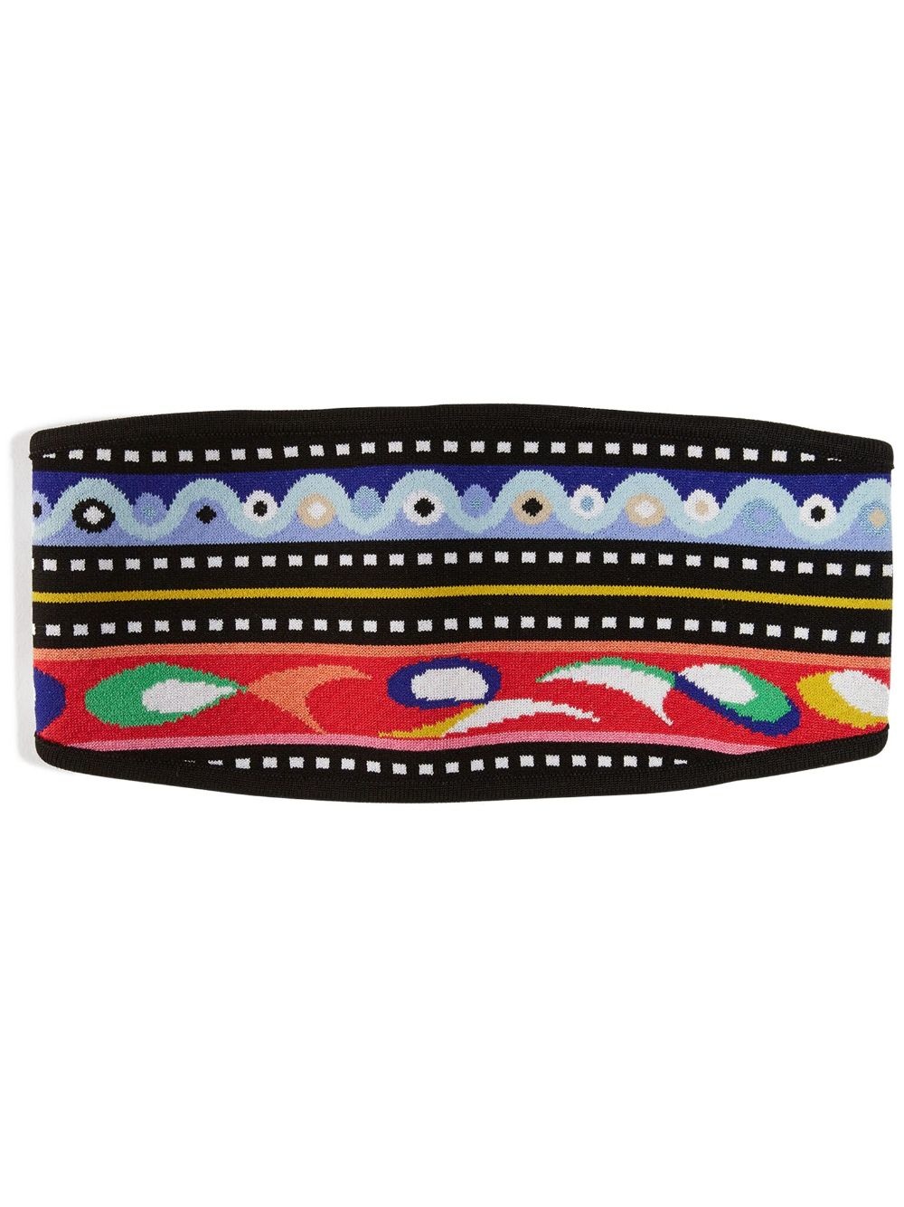 abstract-print headband - 1