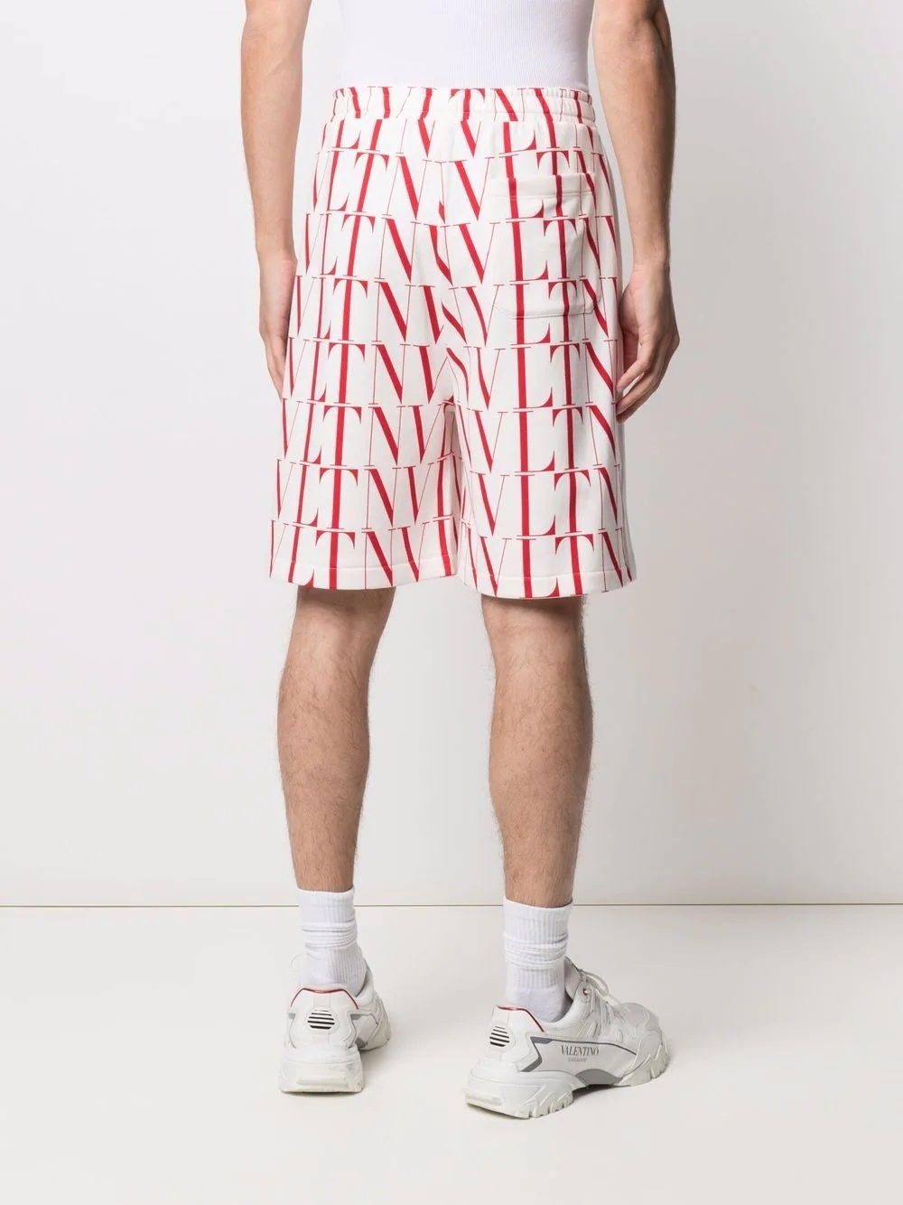 VLTN-print shorts - 4