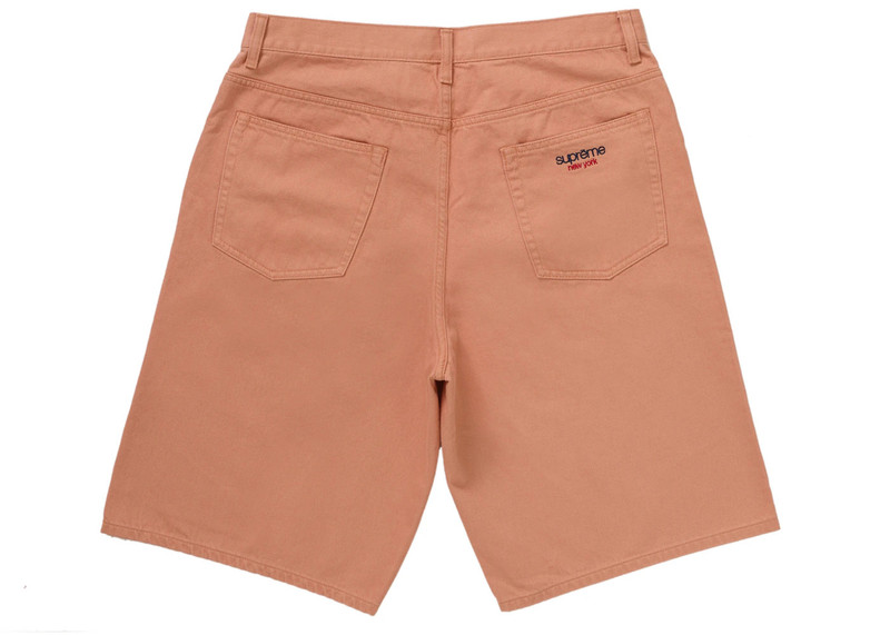 Supreme Supreme Baggy Denim Short Dusty Peach outlook