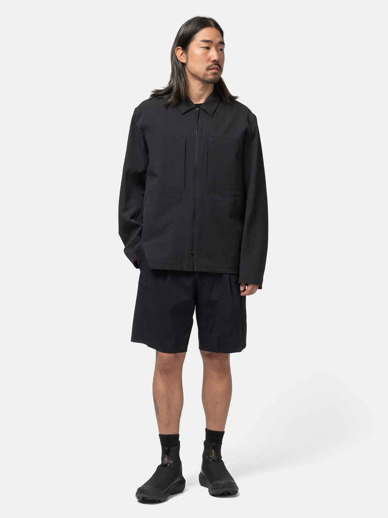 Veilance Mionn Softshell Overshirt Black outlook