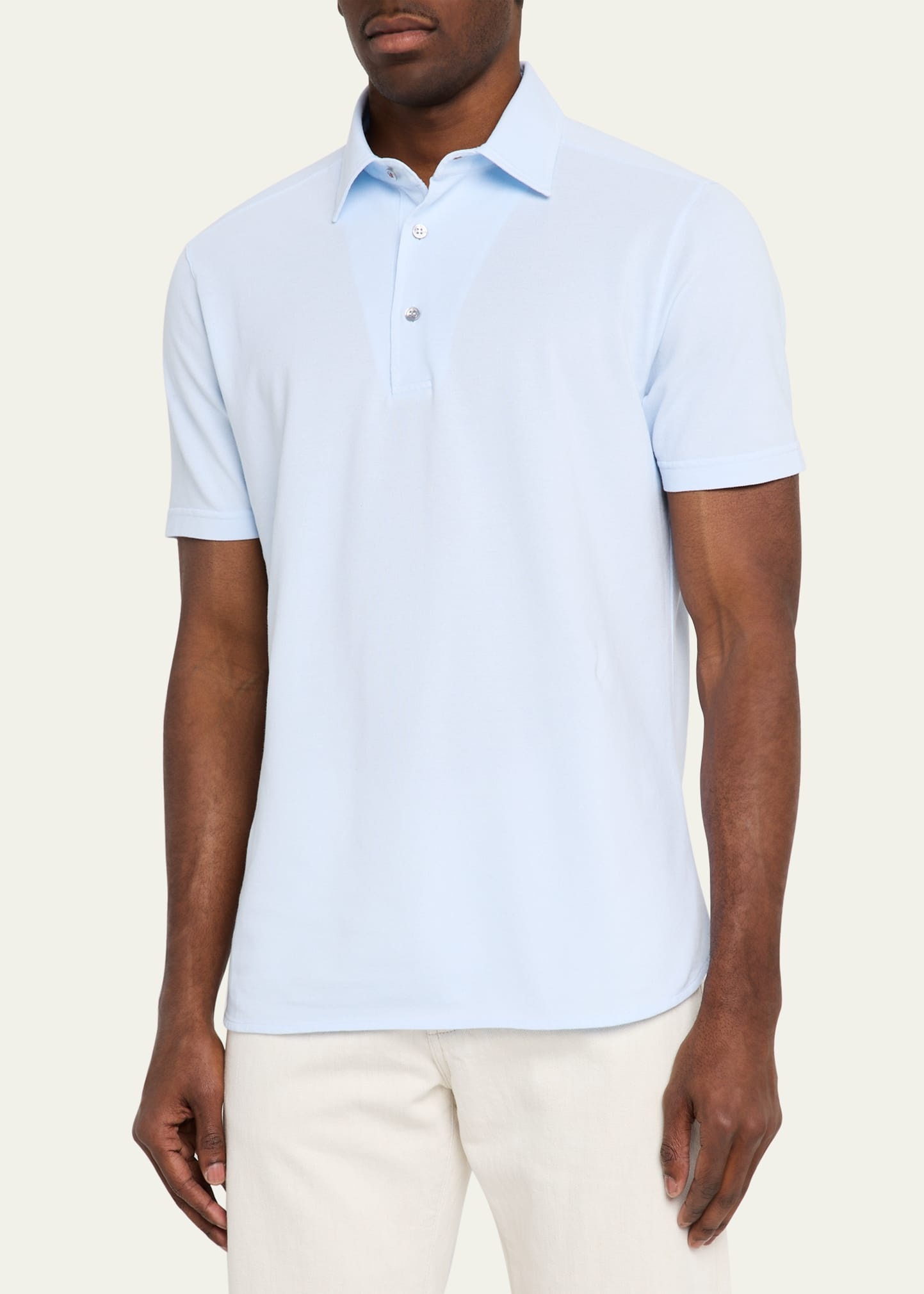 Men's Cotton Pique Polo Shirt - 4