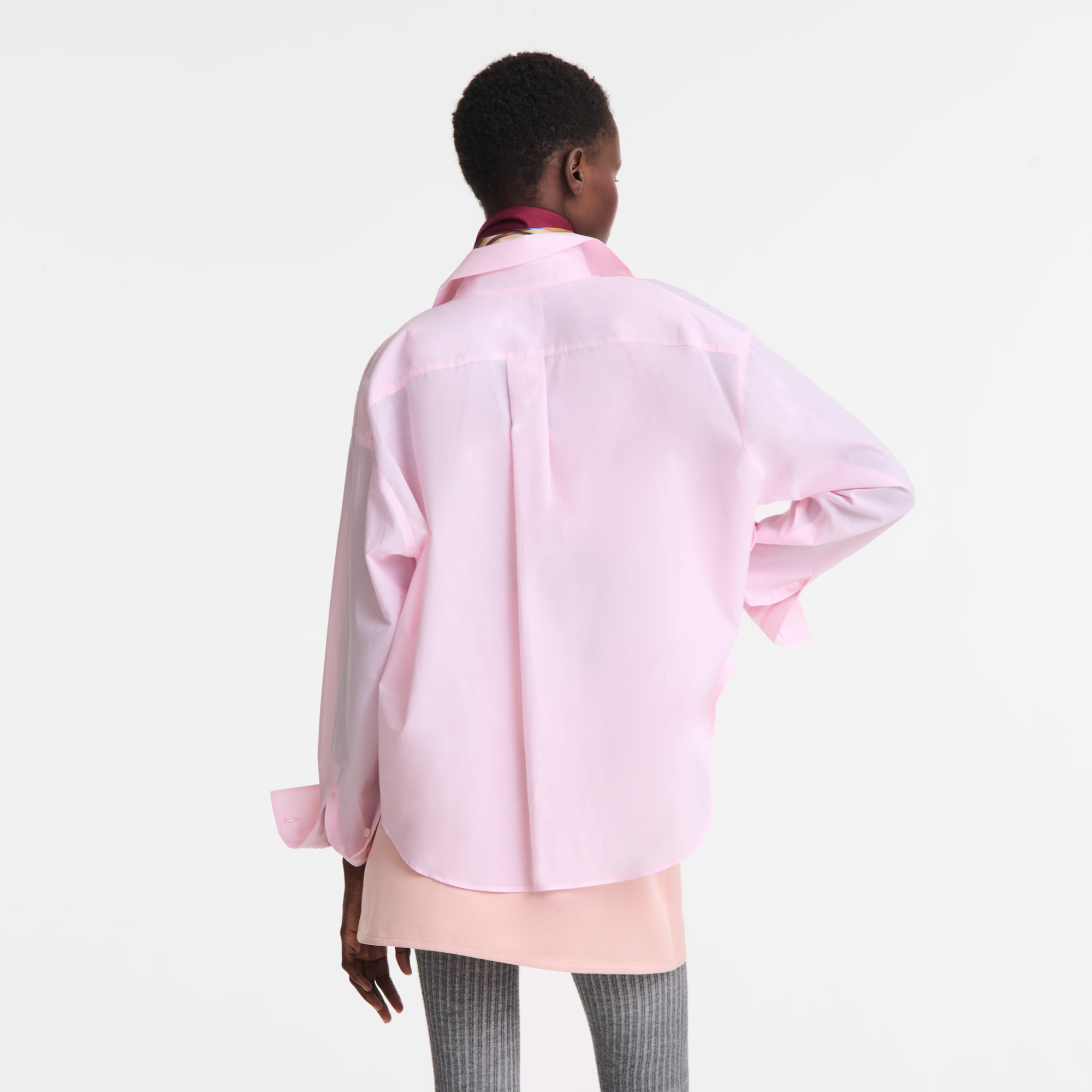 Shirt Pink - Chambray - 3