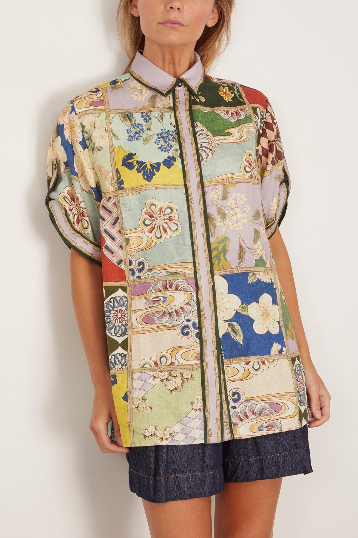 Bianca Shirt in Multi - 3