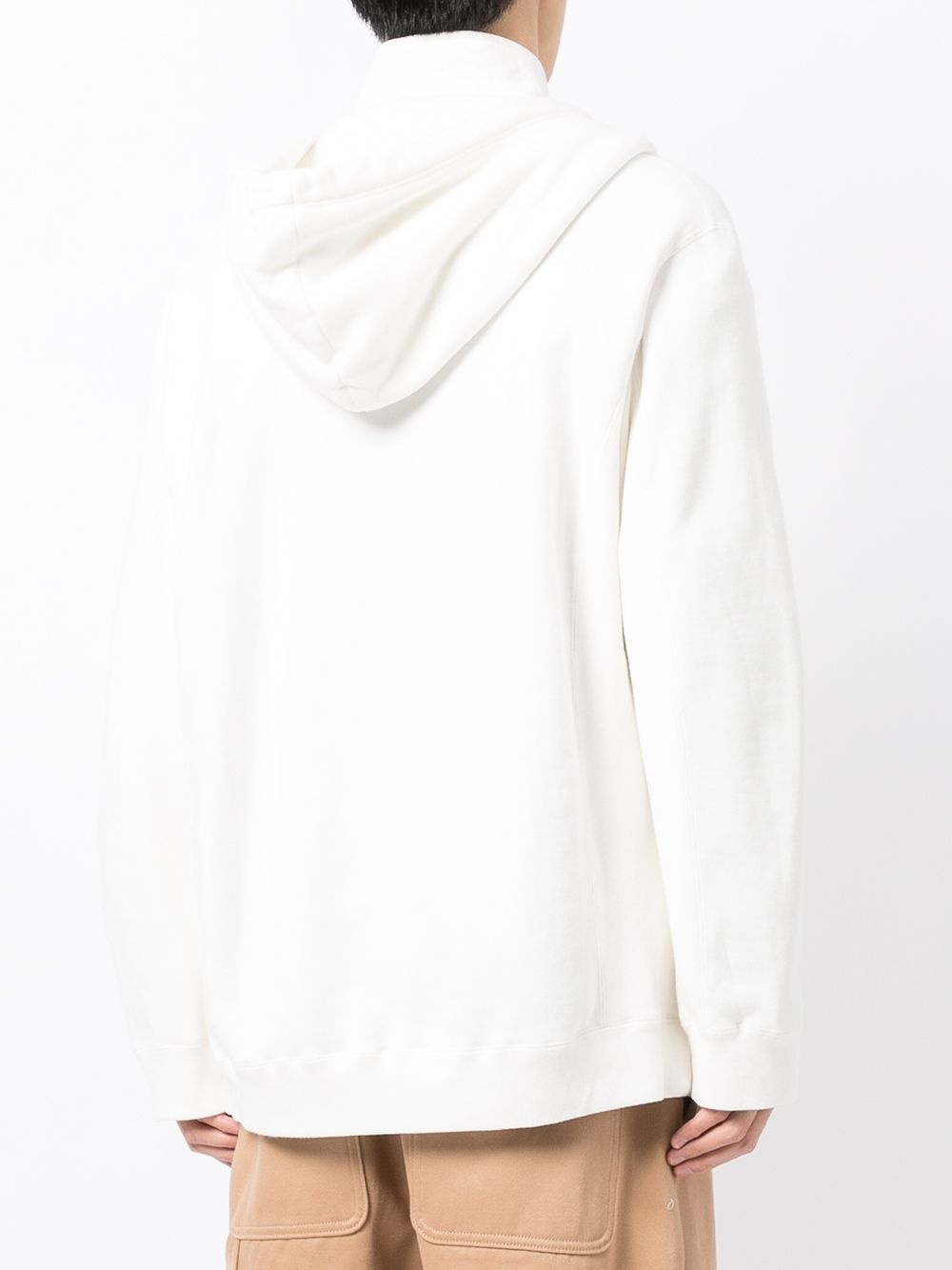 long-sleeve cotton hoodie - 4