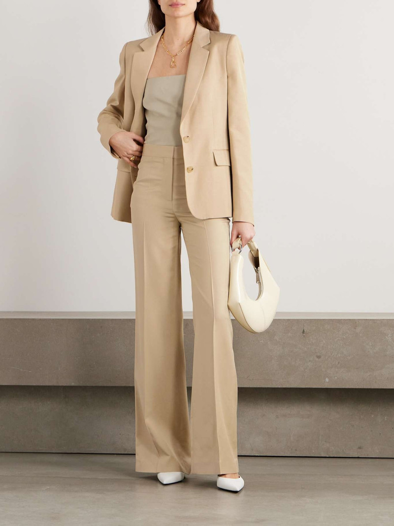 Stella McCartney + NET SUSTAIN LENZING™ ECOVERO™ wide-leg pants outlook
