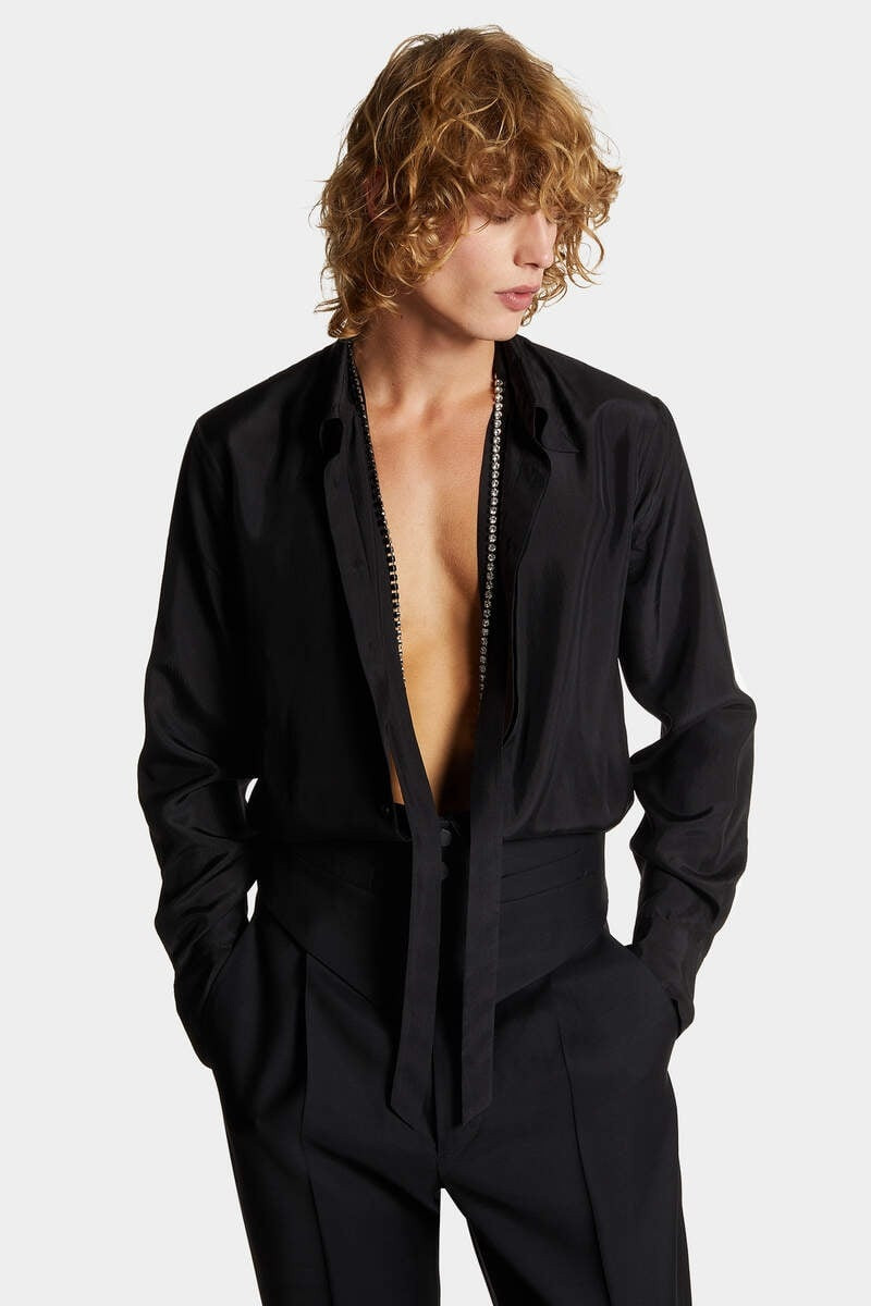 EASY SLIM SILK SHIRT 3