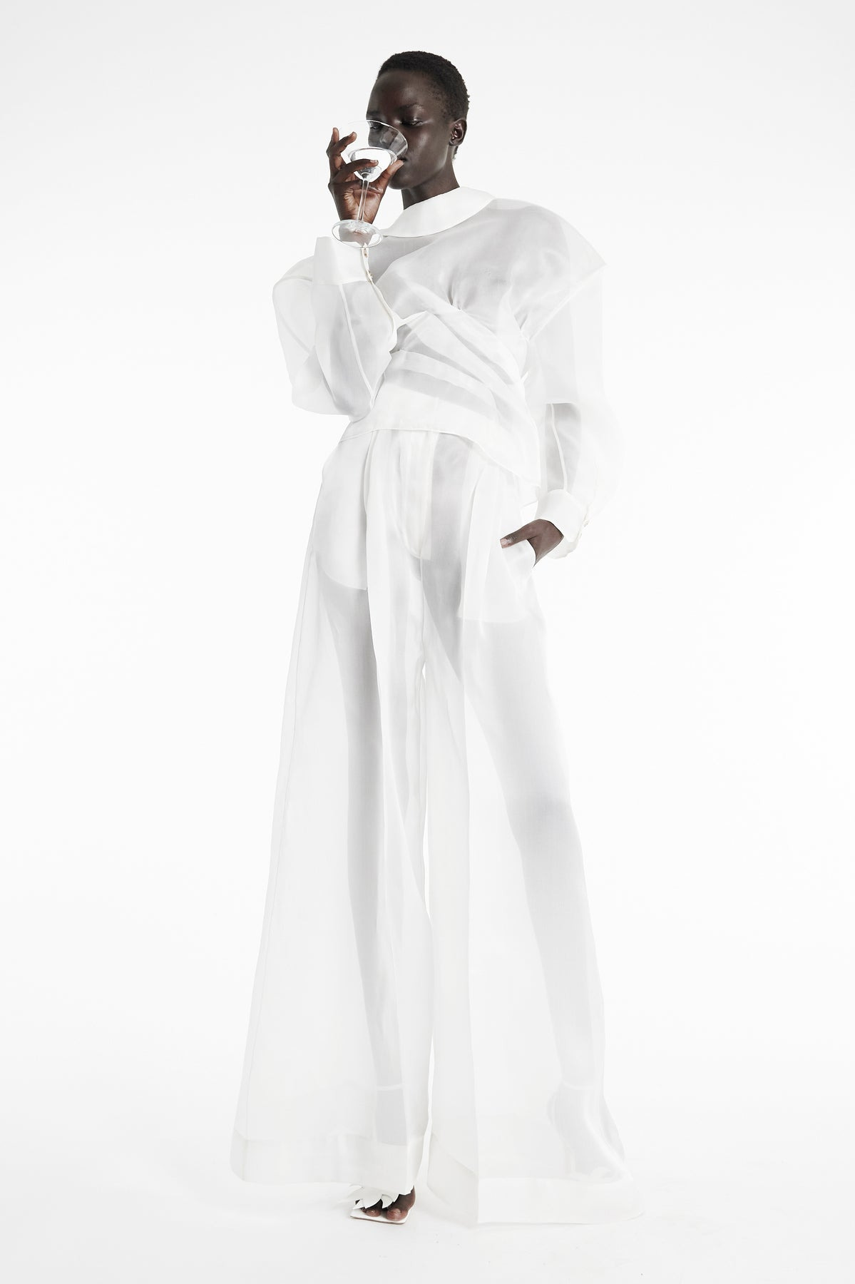 NEW TWISTED SHIRT WHITE - 11