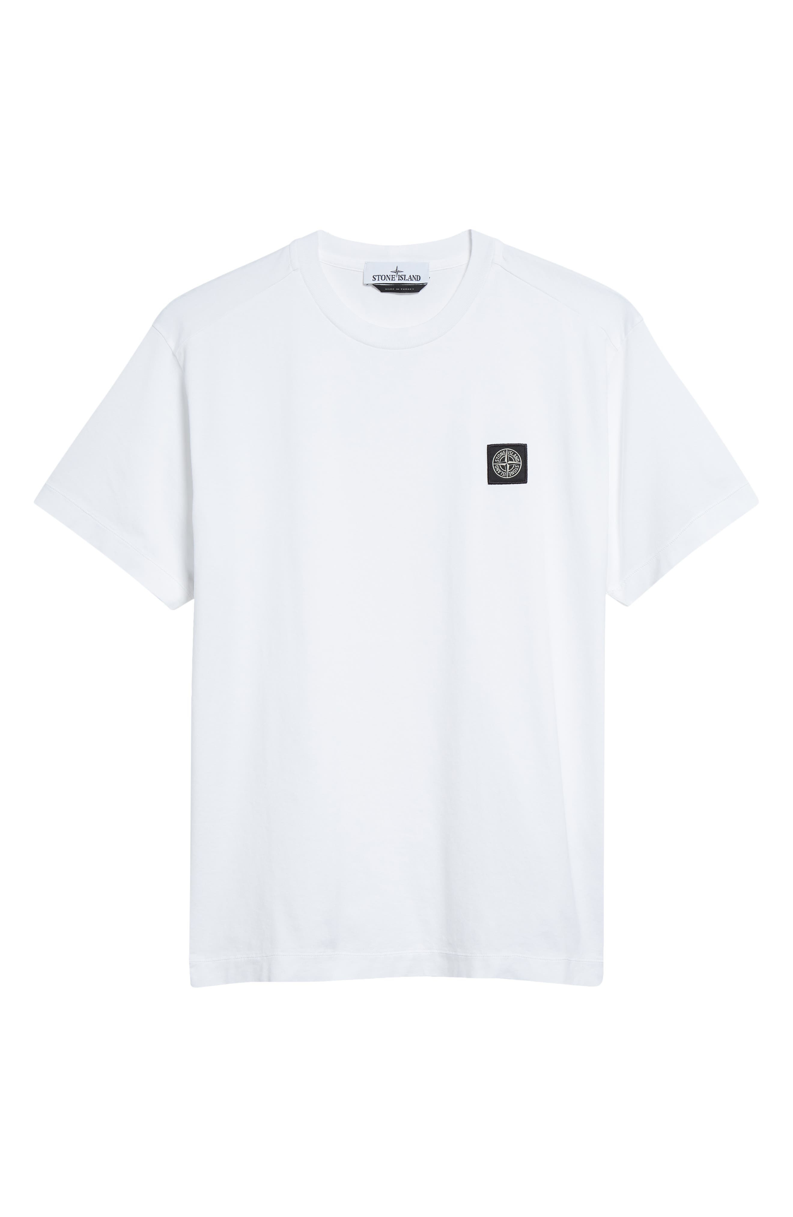 Garment Dyed Cotton Jersey T-Shirt - 5
