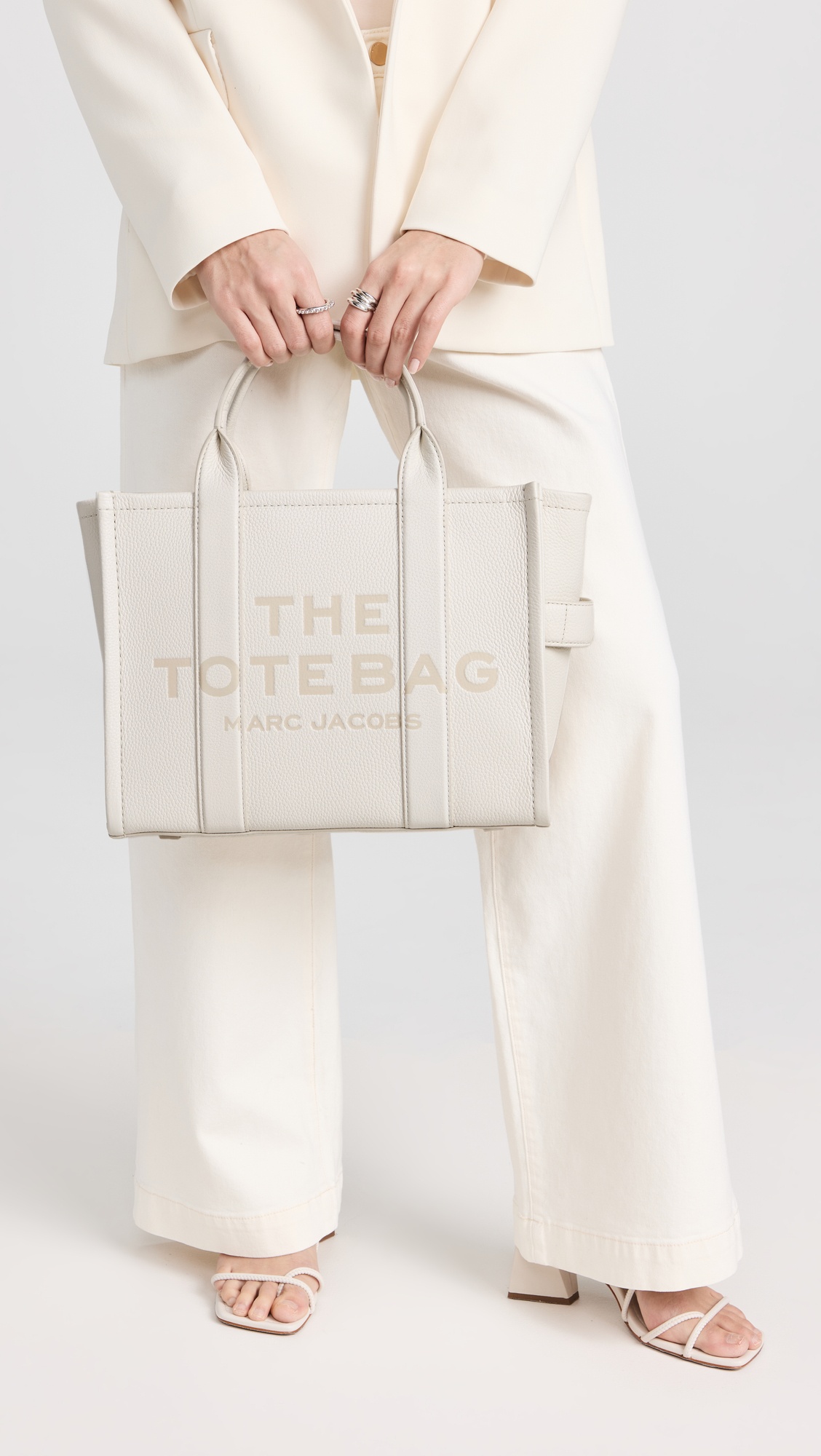 The Leather Medium Tote Bag - 2