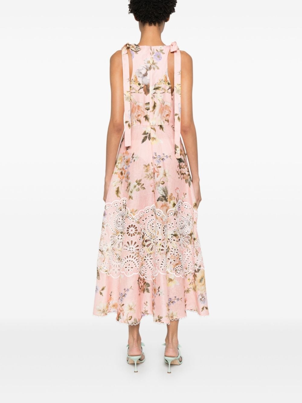 Acacia Broderie midi dress - 4