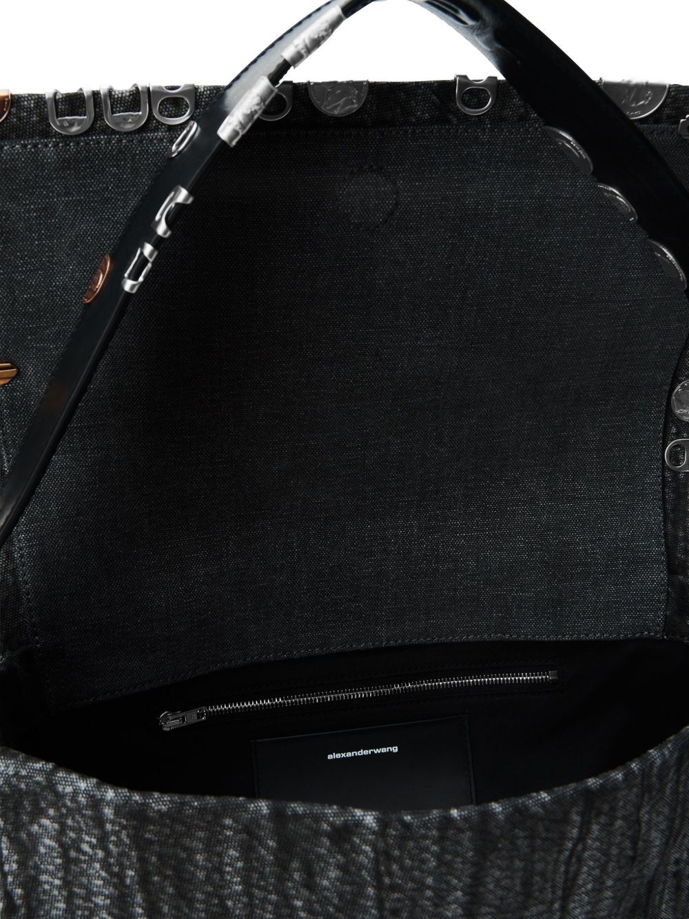 studded chain shoulder bag - 6