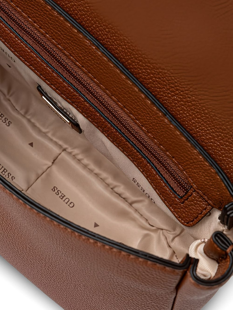 Evie logo-plaque cross body bag 5