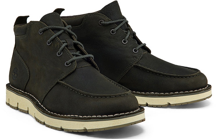 Timberland Westmore Moc Toe Chukka Boot 'Dark Olive Green' A2GQQW - 5