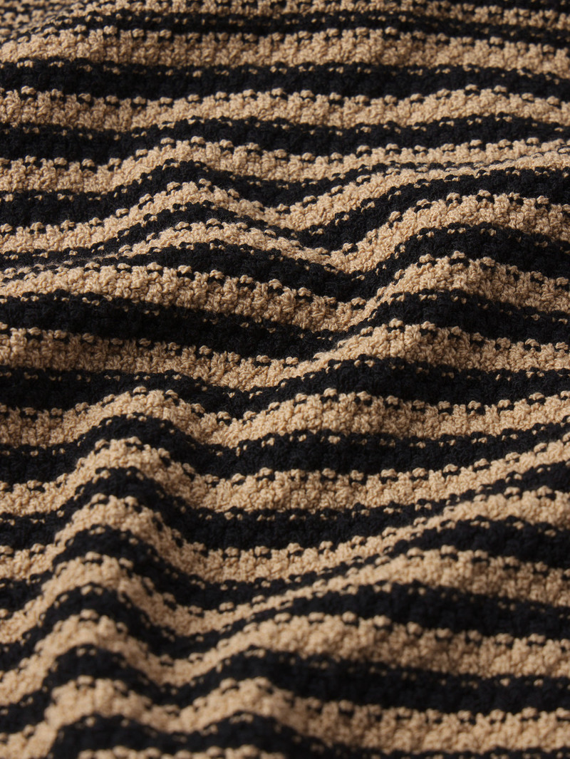 Compact Stripe Cardi in Tan Multi 4