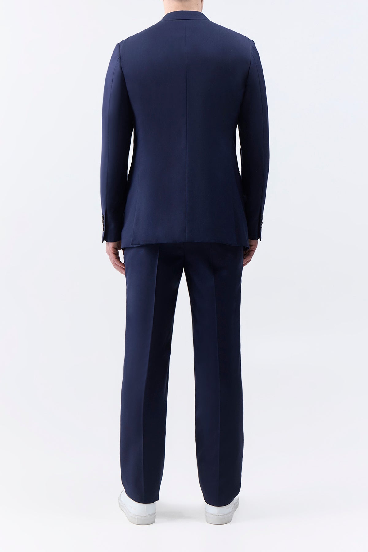 Sebastian Pant in Dark Navy Wool - 4