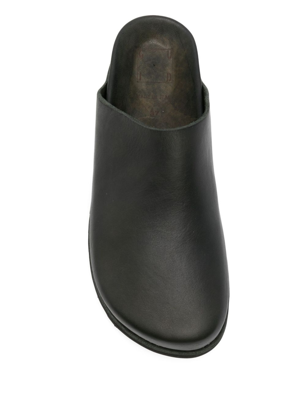 leather slides - 4