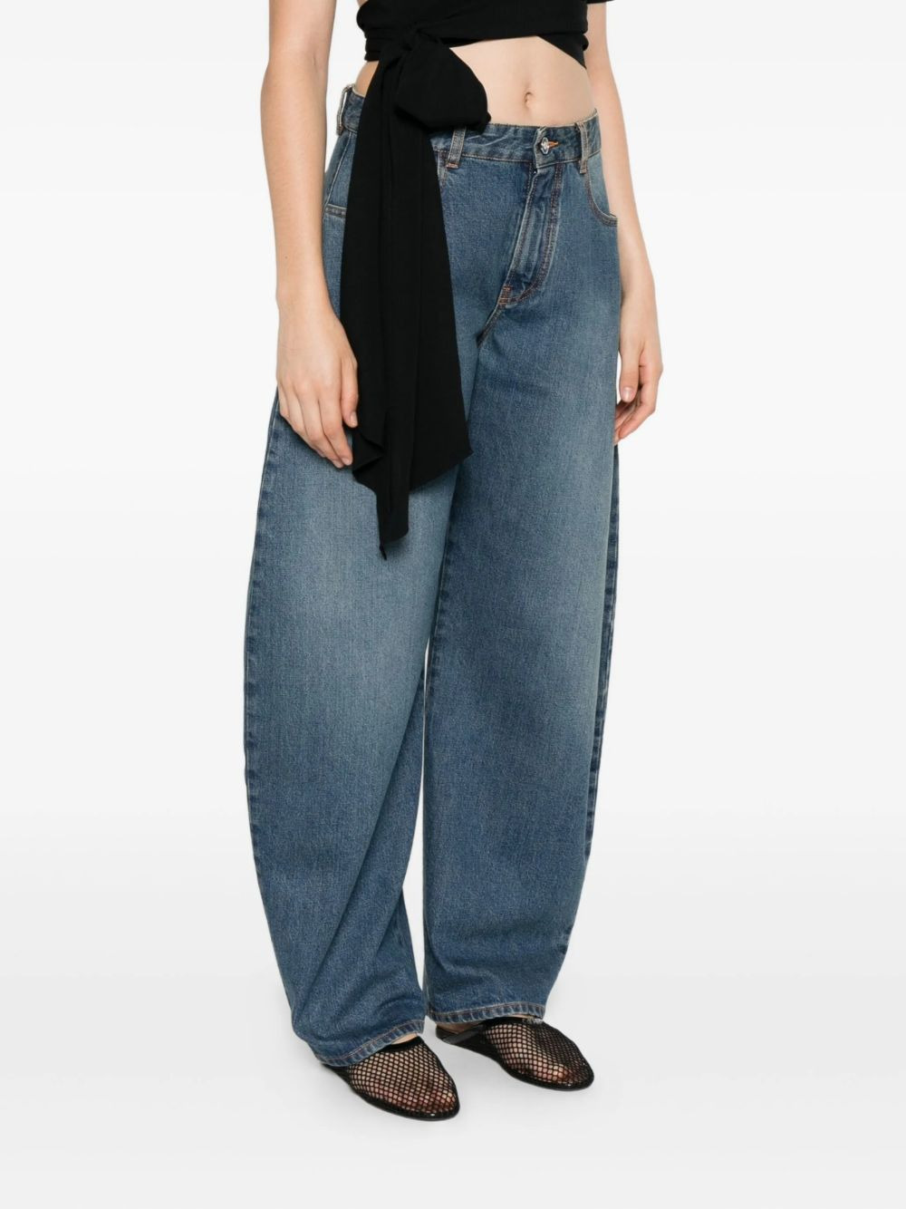 cotton-blend jeans - 3