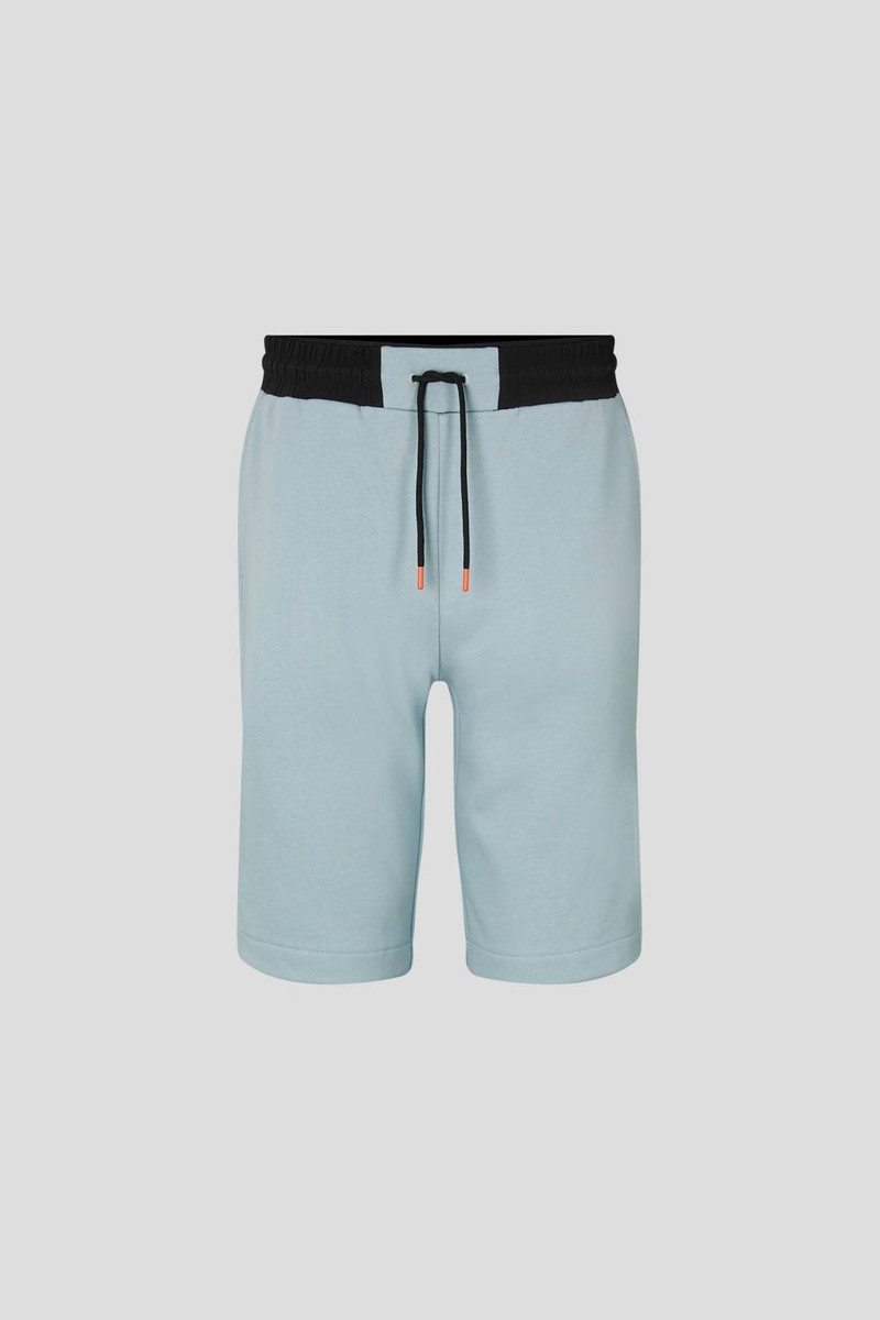 LAURO SWEAT SHORTS IN ICE BLUE 1