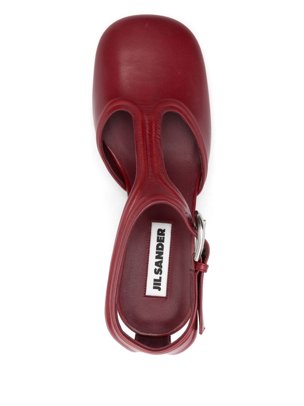 50mm leather pumps - 4