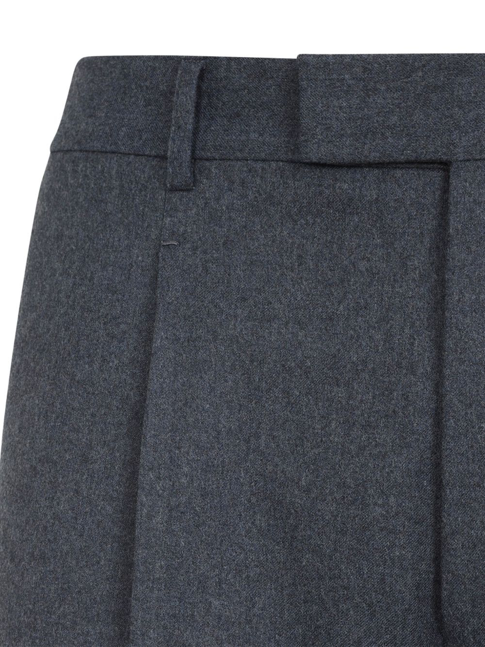 pleated wool trousers - 3