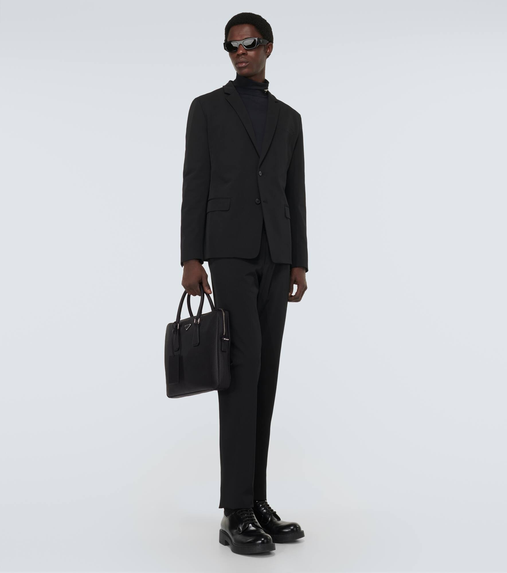 Leather briefcase - 8