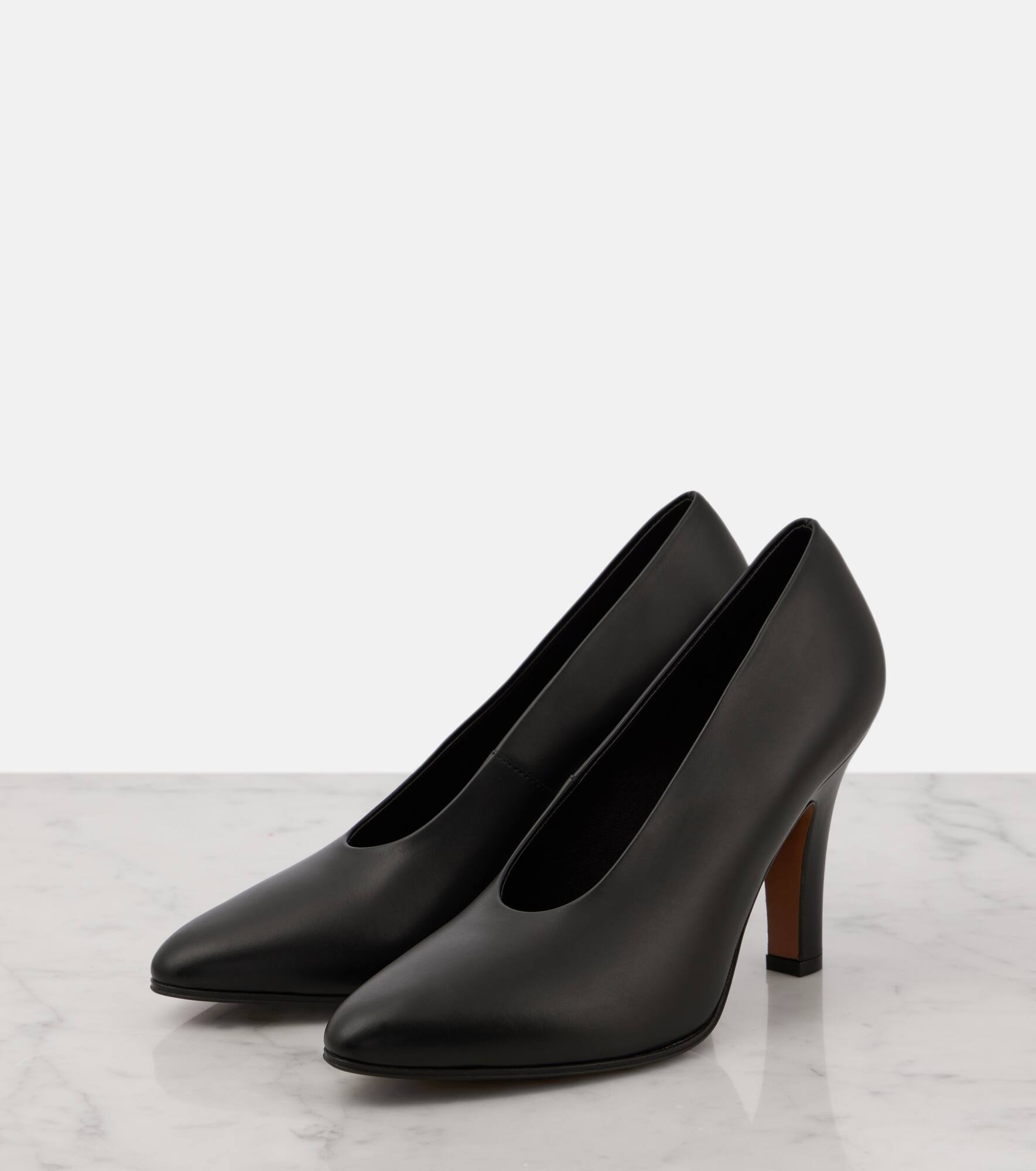 Prudens 90 leather pumps - 5