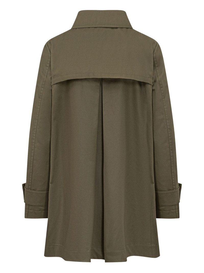 Herno military-inspired button-up jacket outlook