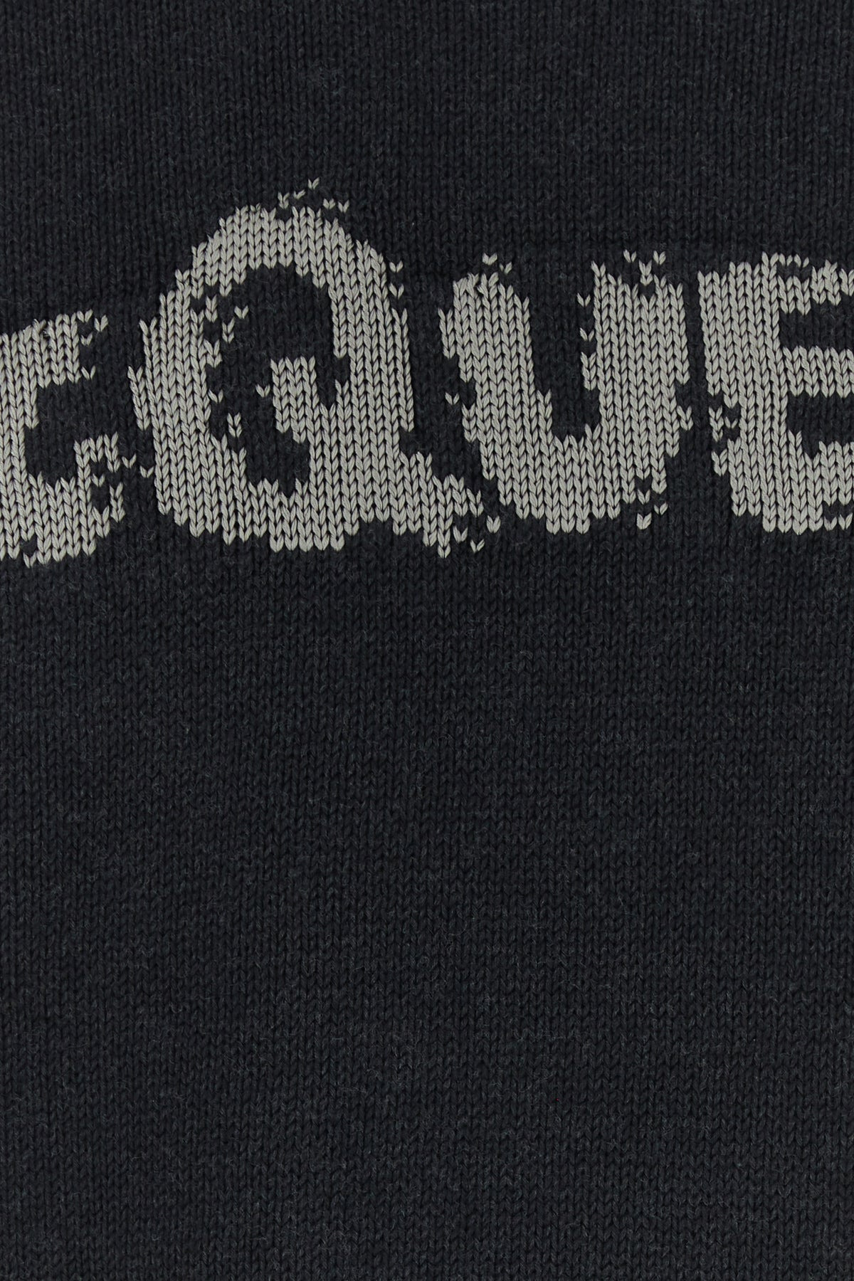 Charcoal cotton sweater - 3