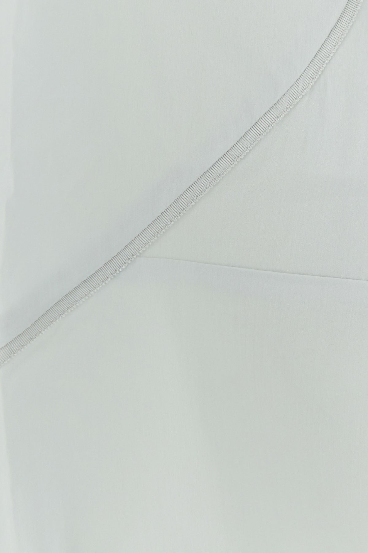 Light grey stretch cotton blend blouse - 3