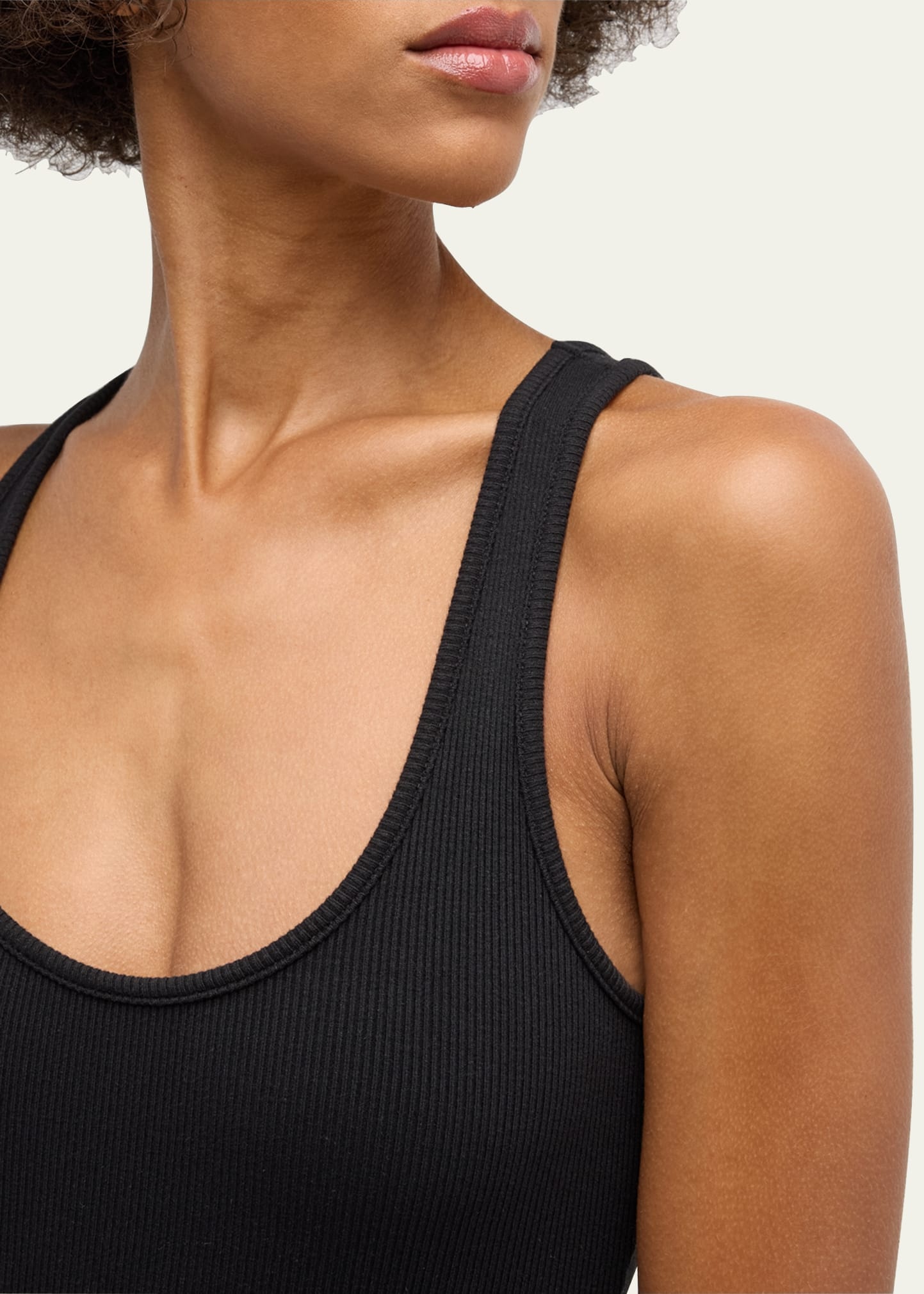 Nica Scoop-Neck Tank Bodysuit - 5
