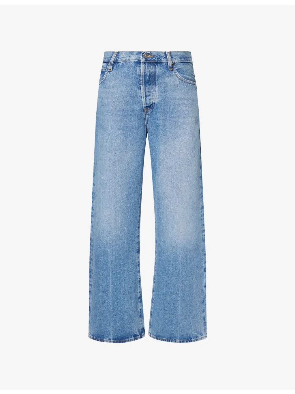 The Loose Wide-Leg Denim Jeans - 1