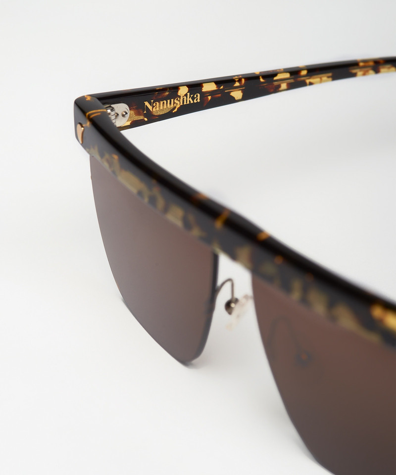 RIGEL - Square-frame sunglasses - Tortoiseshell 3